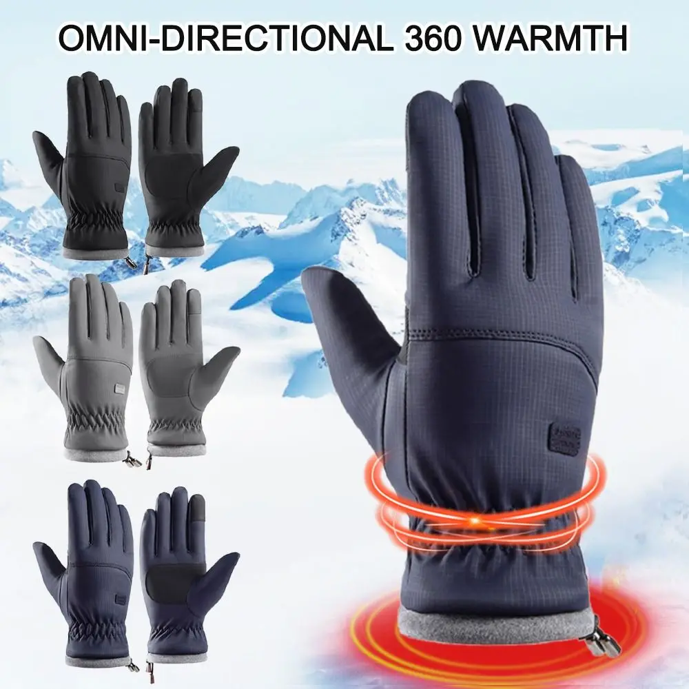 Guantes térmicos de pesca – Forro polar grueso para invierno