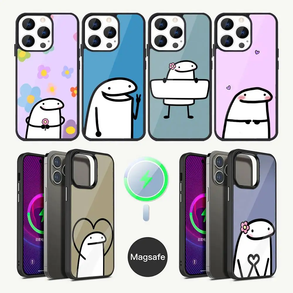 

Celular Flork Phone Case For iPhone 17,16,15,14,13,12,11,Plus,Pro,Max Mini Magsafe Magnetic Wireless Charging