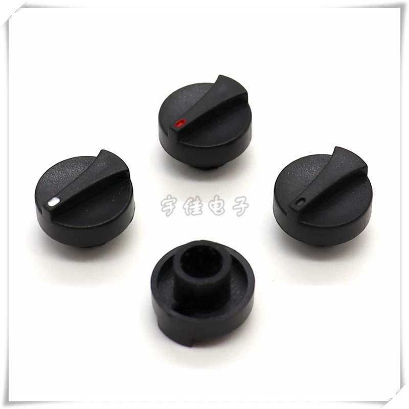 10PCS Plastic Potentiometer Amplifier Flower Shaft Duckbill Shaped Knob Cap