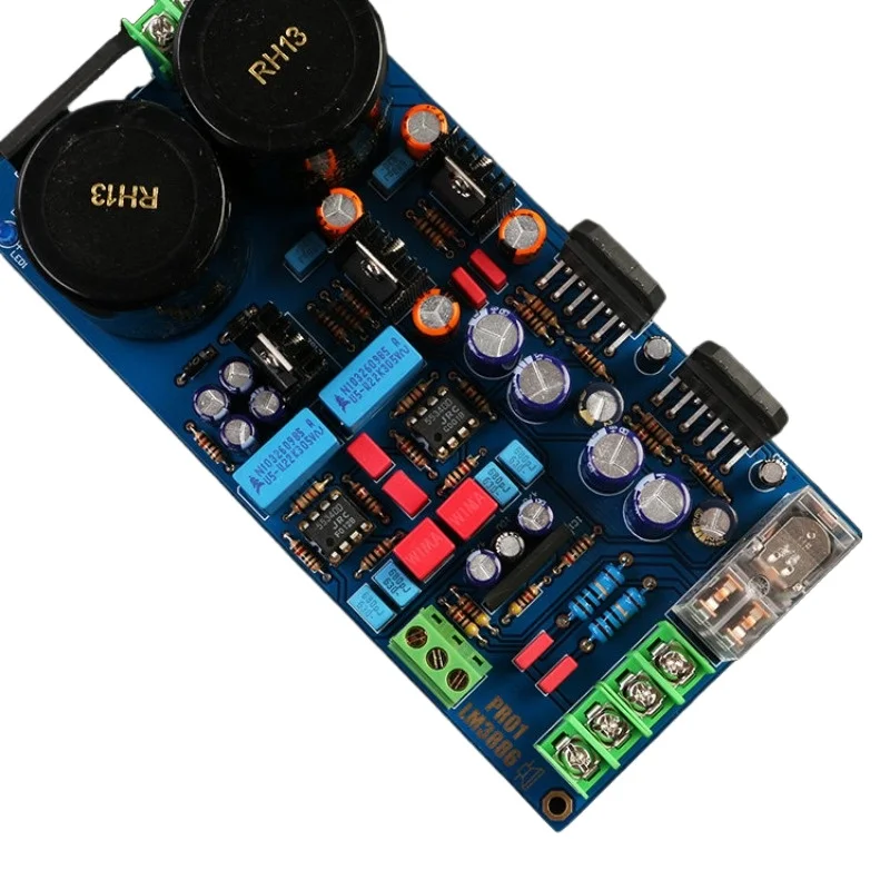 Double-sided immersed gold lm3886 power amplifier board/kits diy finished board/delicate and durable, excellent dynamics