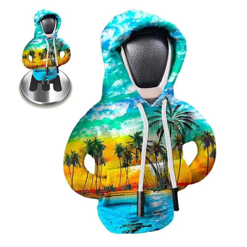 

Shift Cover For Car Truck Gear Shift Lever Knob Sweatshirt Cover Car Gear Shift Lever Cover Hoodie Auto Gear Shift Cover