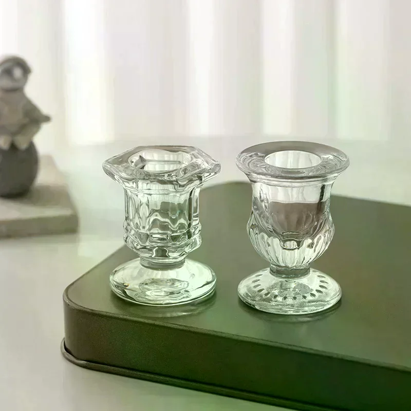 Nordic Chic Glass Candle Holder, Beautifully Romantic Wedding Centerpiece, Unique Gift Items
