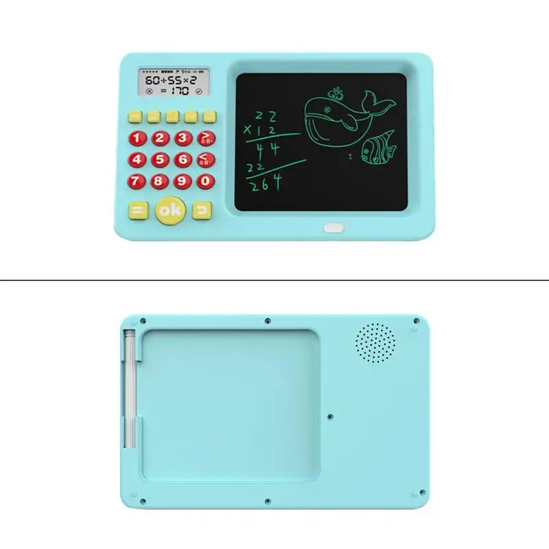 Drawing Board For Kids Electronic Oral Math Writing Calculate Doodle Pad Digital Drawing Intelligent Thinking Training Oral Earl