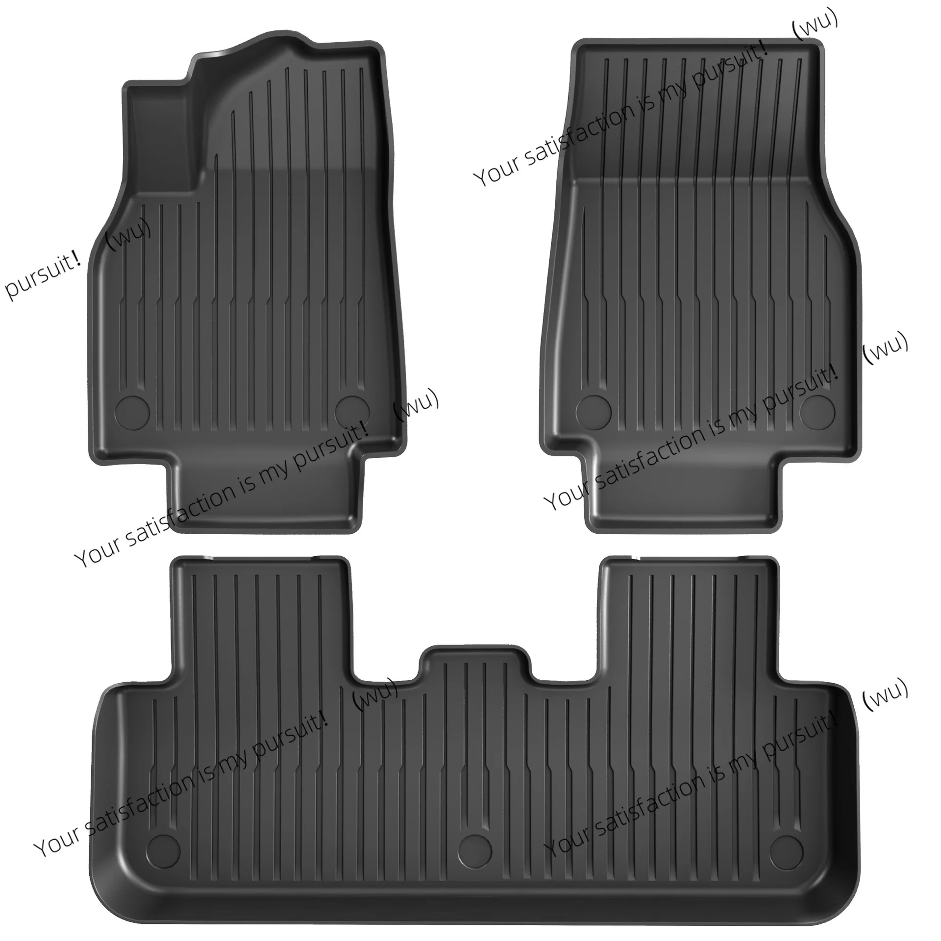 

Suitable for Tesla Model 3/Y floor mats, front and trunk mats, new TPE environmentally friendly 3D all-weather material