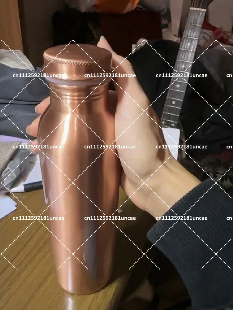 handmade-pure-copper-water-bottle-for-yoga-outdoor-sports-traditional-metal-canteen