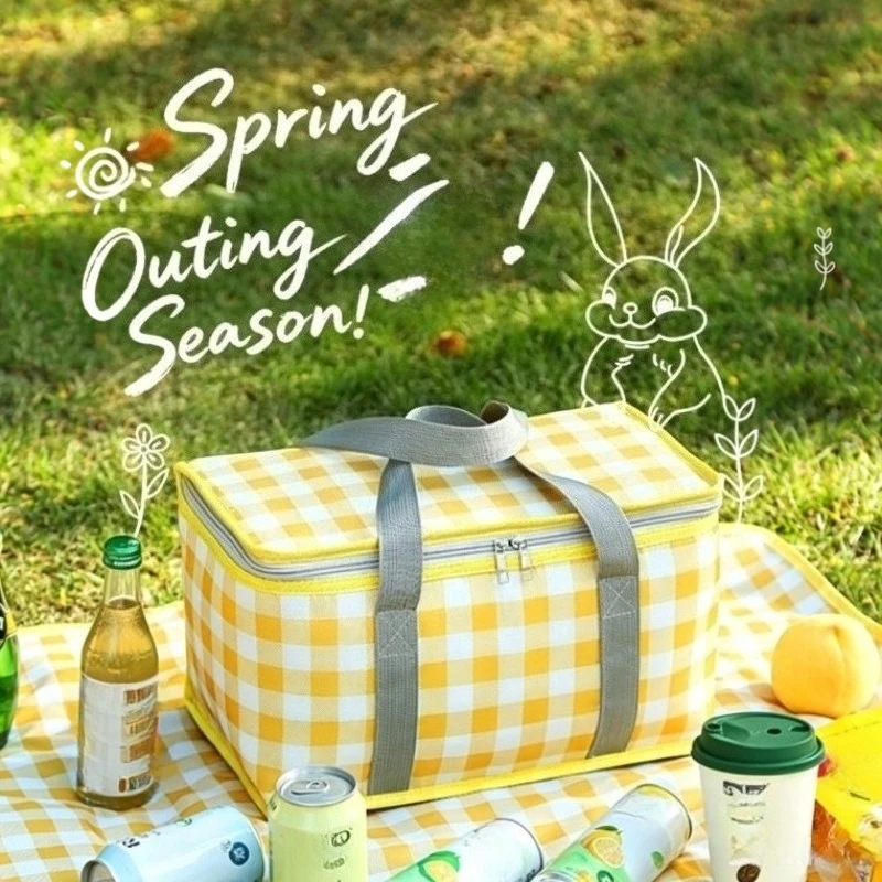 Food Storage To Keep Warm - Outdoor Picnic Storage Basket Insulated Lunch