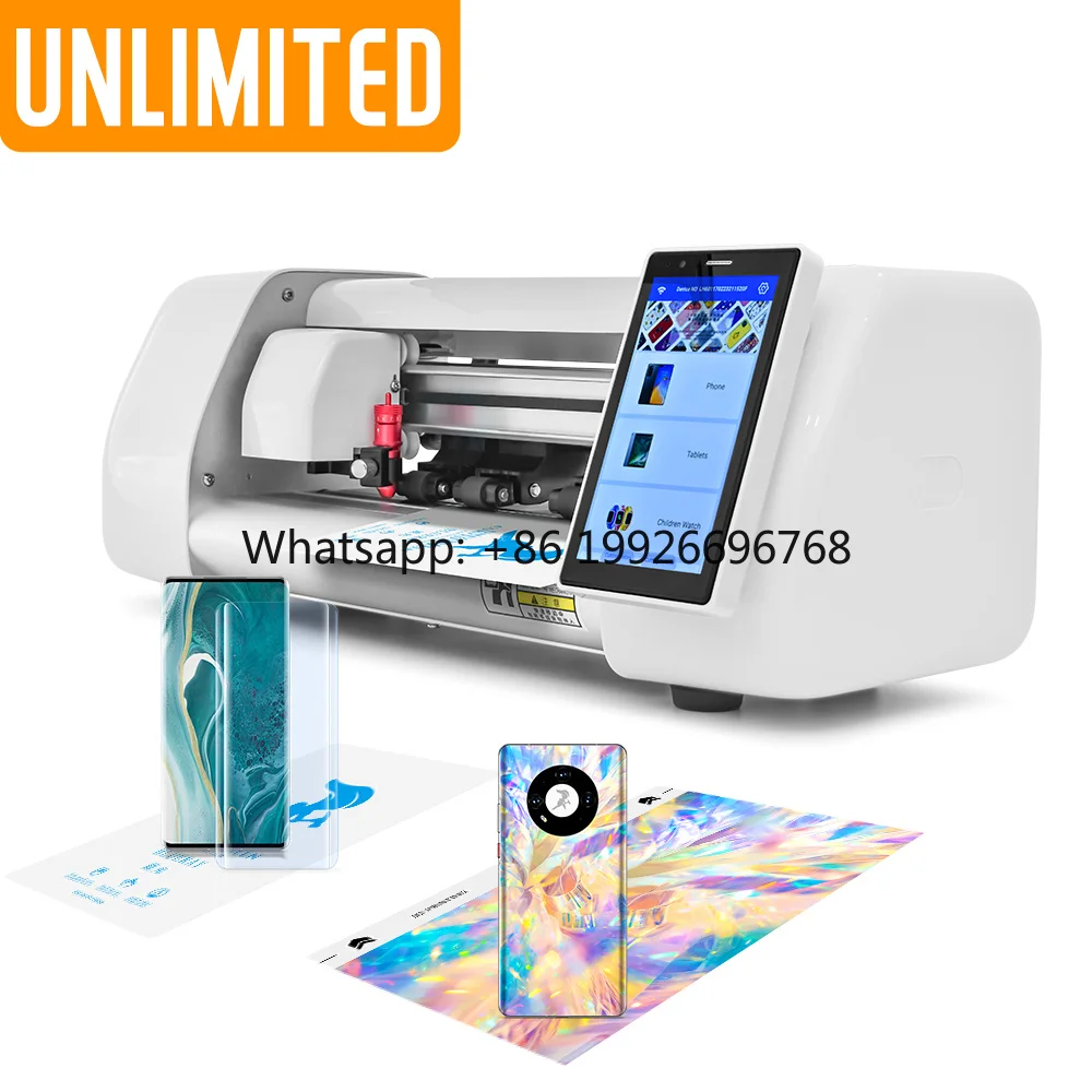 Chinese Manufacturer Universal Mobile Phone Screen Protector Tpu Hydrogel Plotter Intelligent Cutting