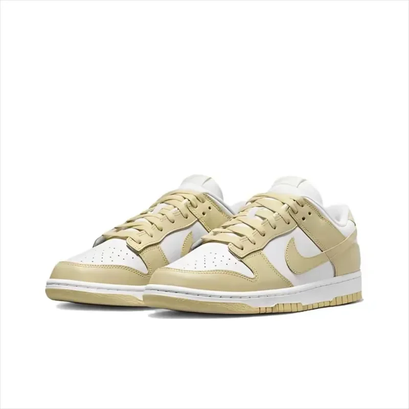 

Nike Dunk Low Light Yellow White Men Women Casual Skateboard Shoes Fashion Unisex Outdoor Sports Sneakers DV0833-100