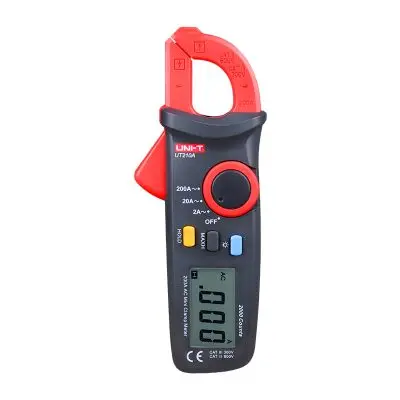UT211B 60A Mini Clamp Meter True RMS 0.1mA Resolution AC/DC Current Voltage Capacitance Tester