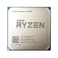AMD Ryzen 5 1400 R5 1400 Procesador de CPU de ocho hilos y cuatro núcleos de 3,2 GHz YD1400BBM4KAE Socket AM4