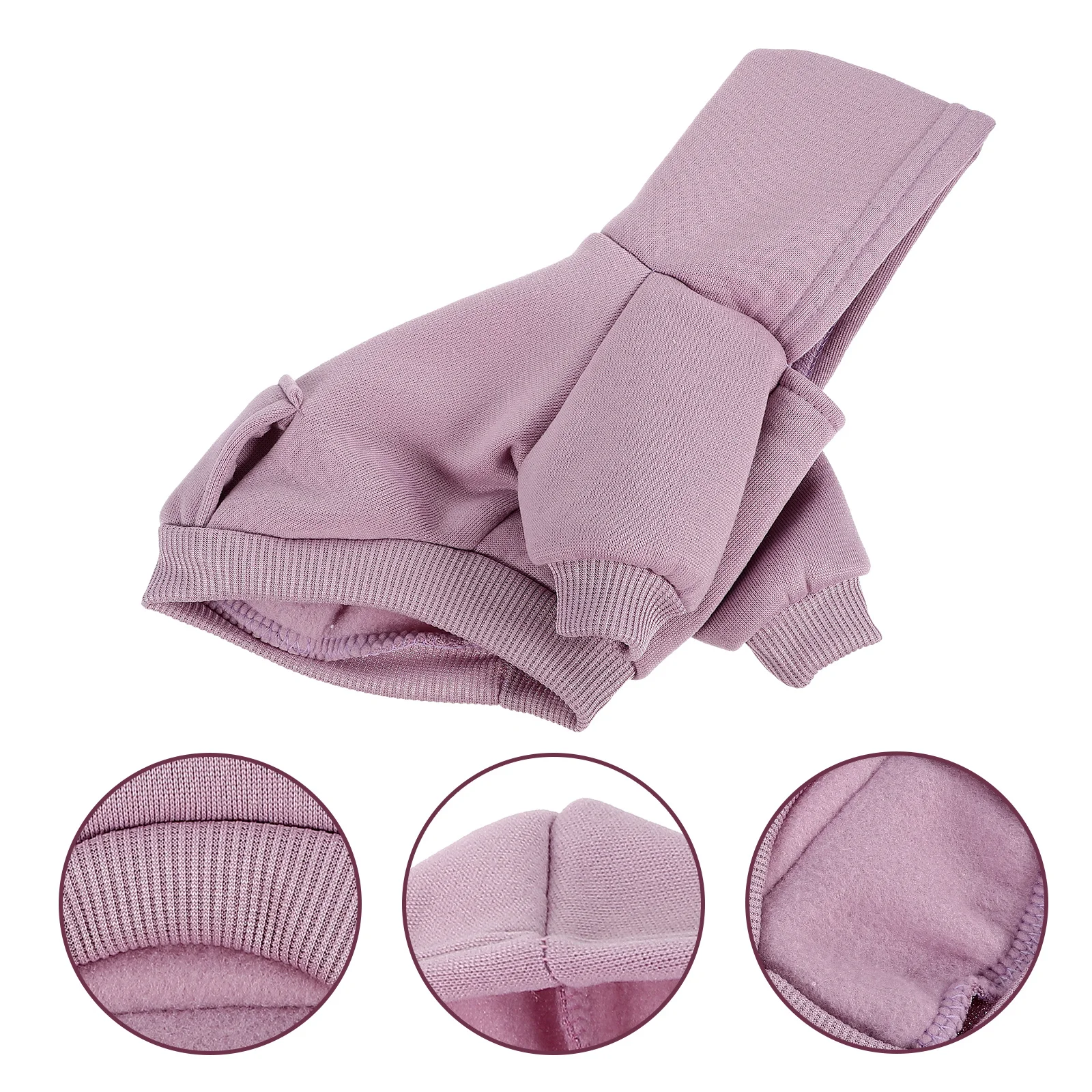 

Dog Sweater Dachshund Fleece Clothes Cooling Coat Sweatshirts for Dogs Hoodie Photo