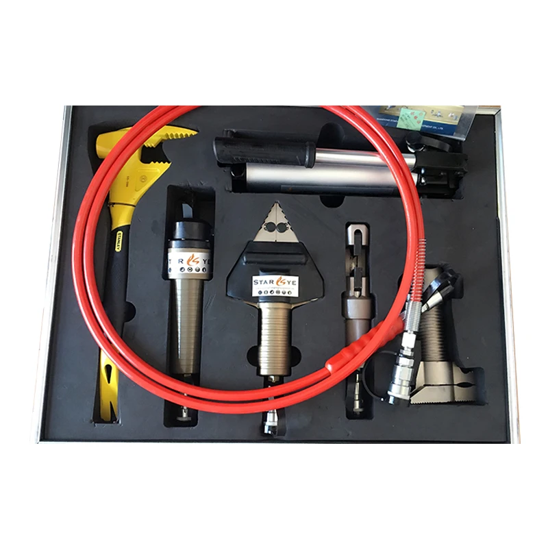 Firefighting Equipment Door Opening Tool Kit Hand Held Hydraulic Tools