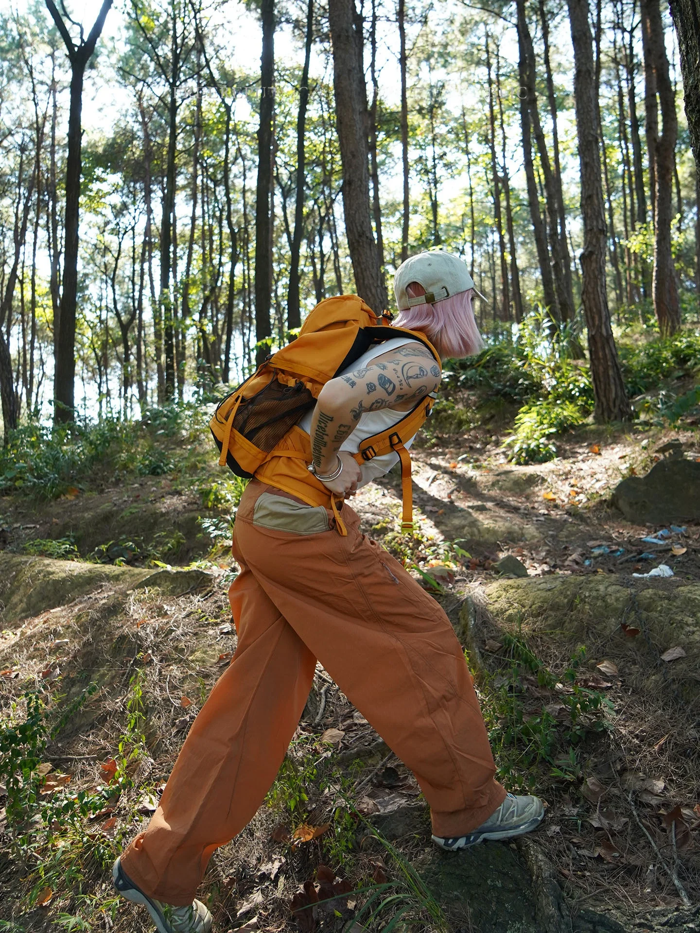 Outdoor Mountain Hiking Ultra Quantitative Casual Pants Sports Quick Dry Windproof Paratrooper Pants City Outdoor Style Pure ...