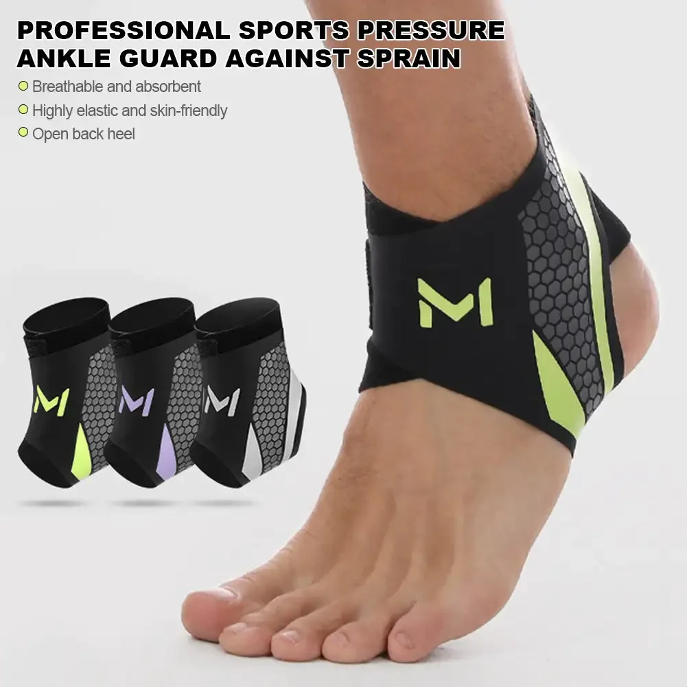 1Pc Ankle Protectors Running Joint Strain Ankle Wear Tear Anti-fracture Ankle Protector Basketball Soccer Men Women