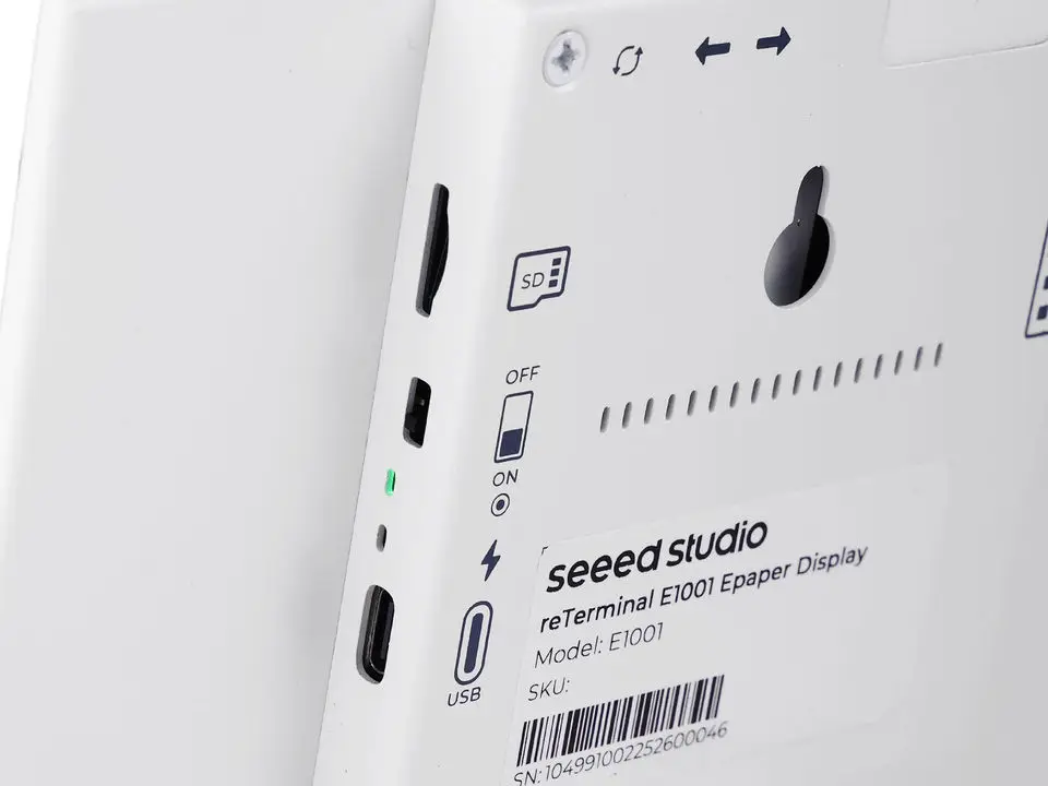 إعادة المحطة E1001 7.5 بوصة أحادية اللون EPaper عرض ESP32-S3 مساعد المنزل TRMNL للوحة القيادة Arduino ESP-IDF شاشة الحبر الإلكترونية LB #4