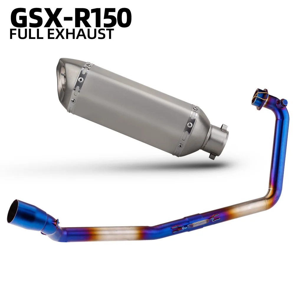 

GSXR125 escape muffler For Suzuki GSXR150 GSXS150 GSXR125 GSXS125 GSX-R150/R125/S150 2017-2026 Moto exhaust system header pipe