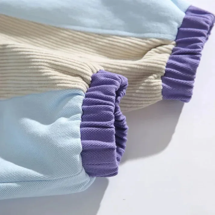 Y2K americký hip hop módní baseball uniforma muži retro písmeno šití pouliční volná bunda nadměrná módní bunda ženy - náhled 6