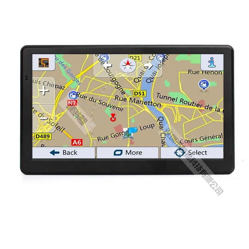 7 inch portable car GPS navigator capacitive screen 8G+256M high configuration Europe Australia North America