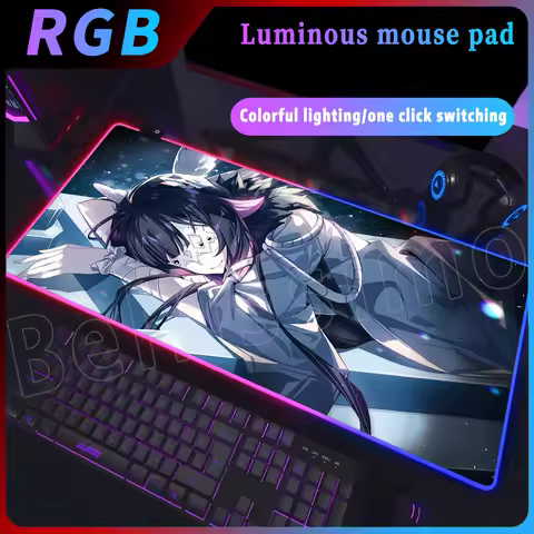 Genshin Impact Columbia Mouse Pad XXL Large RGB Mousepad Keyboard Pad Desktop Carpet 900x400 Gaming Office Laptop Soft Mouse Mat