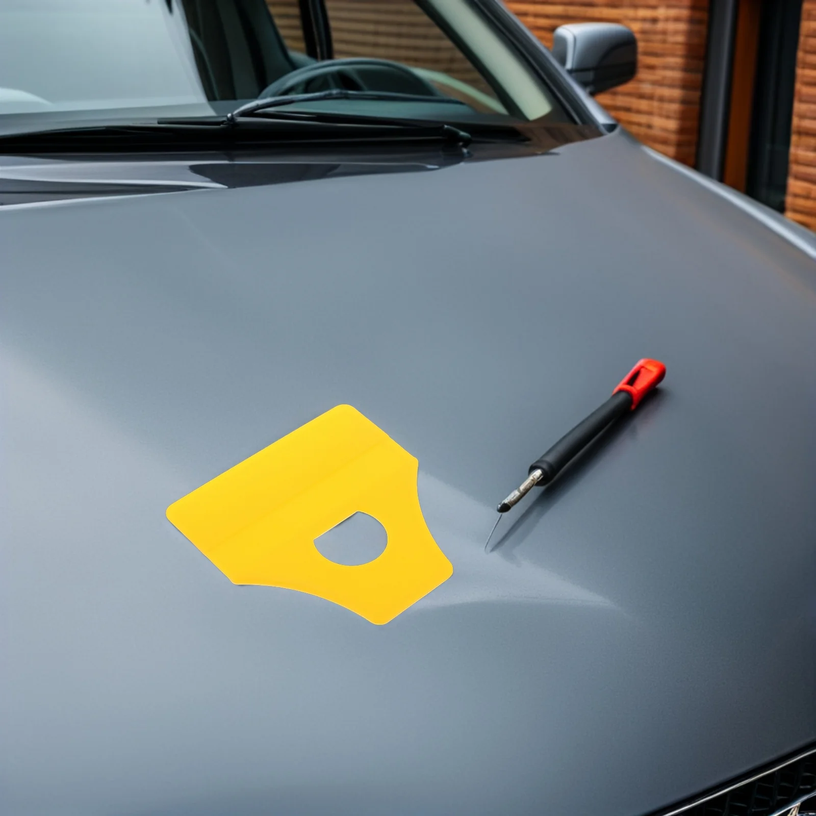 

15Pcs Car Film Squeegee Tool Yellow Vinyl Wrap Applicator for Decals Stickers Bubbles Free Application Automotive Squeegee