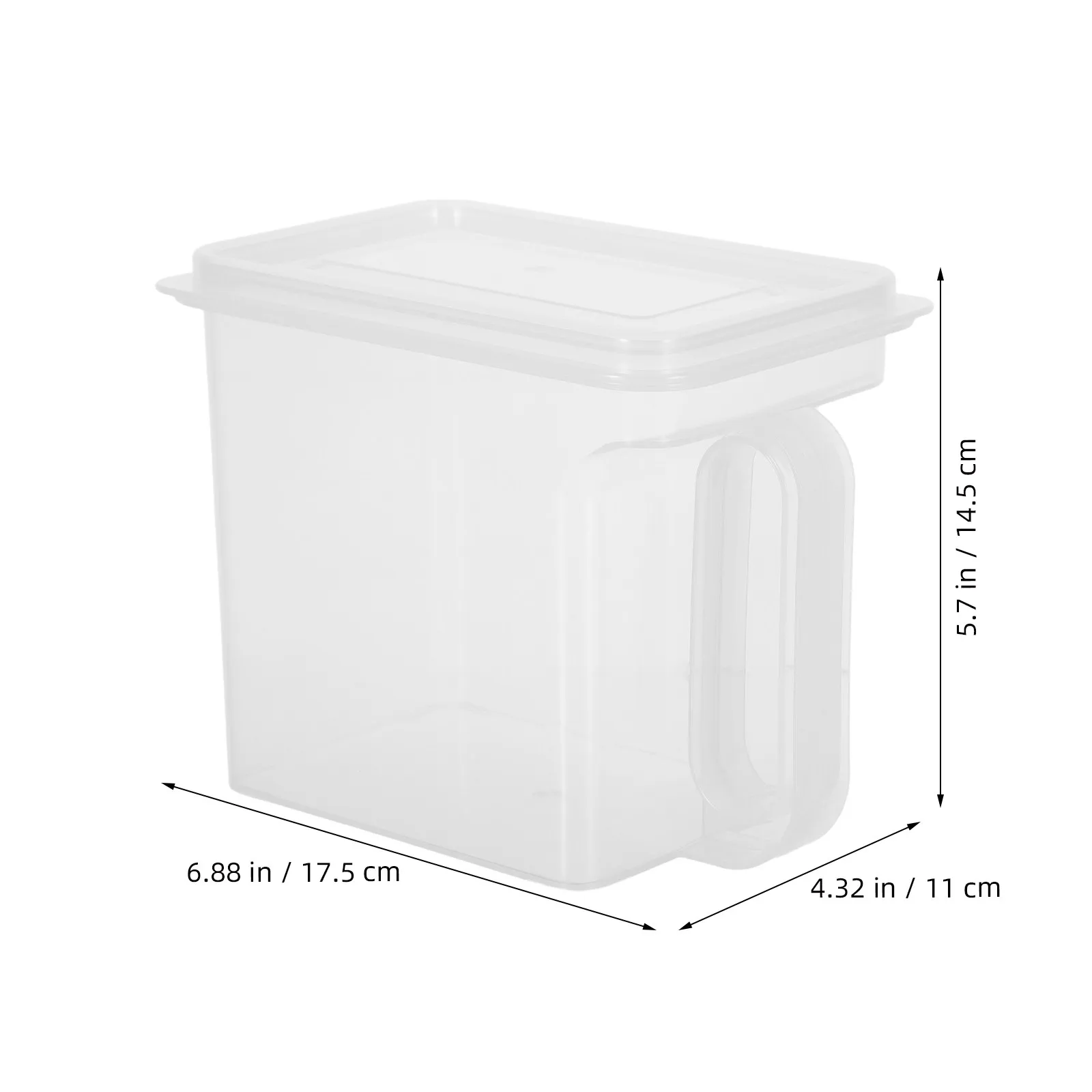 Plastic Laundry Detergent Storage Container Airtight Lid for Powder Detergent Baking Soda Home Organization view 5