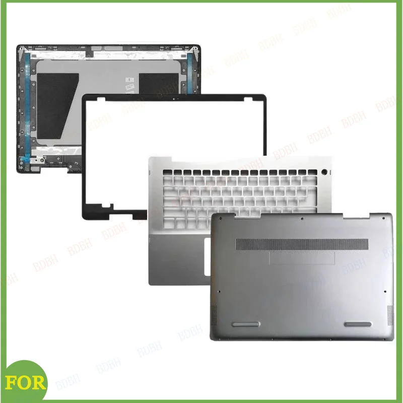 

Сменная крышка для Inspiron 14 5491: задняя крышка ЖК-дисплея, передняя рамка, подставка для рук, нижний корпус