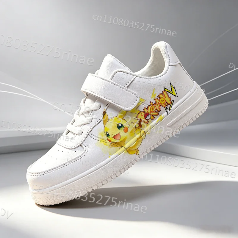 Pikachu Charizard 7-18 Year Old Boys Girls Casual Shoes New Model Super Cute Cartoon Printing Shoes Fashion Children Sneakers