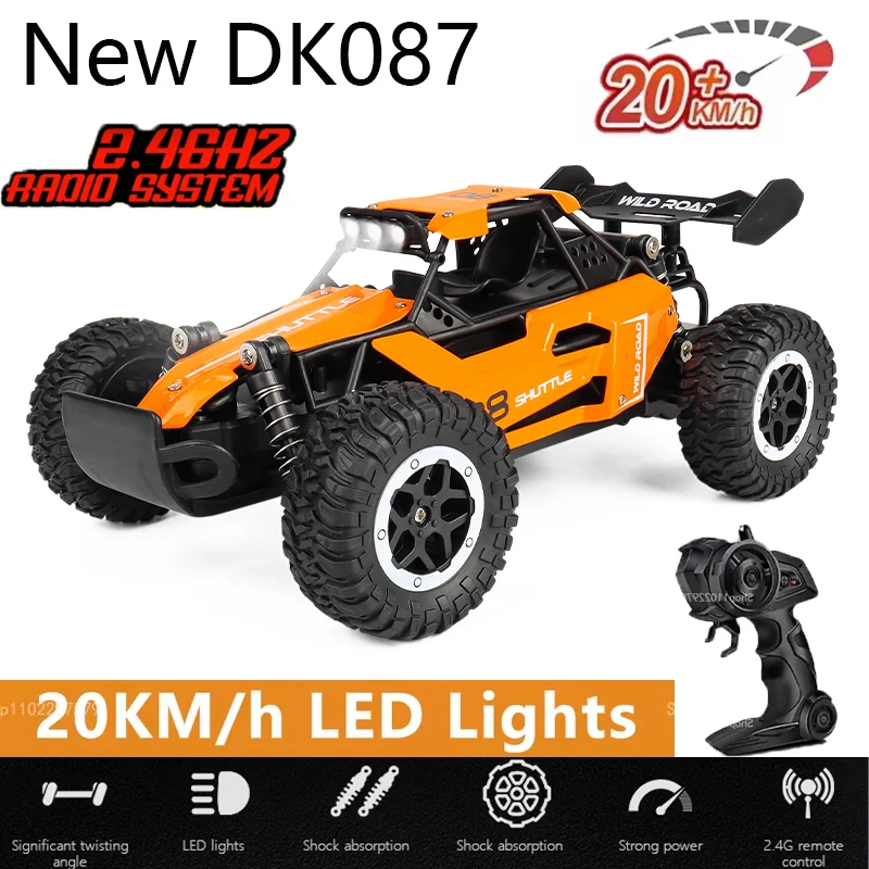 Latest 1:16 RC Car Remote Control Cars Radio Buggy Truck Drift Racing Climbing Off Road Vehicle Outdoor Toy for Boy Kid Children