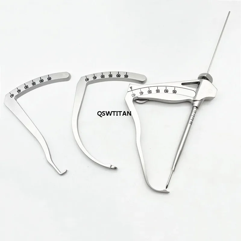 Adjustable C-type drill guide sight for knee ligament Shoulder Femoral Tibia Aimer Stainless Steel Orthopedic Instruments