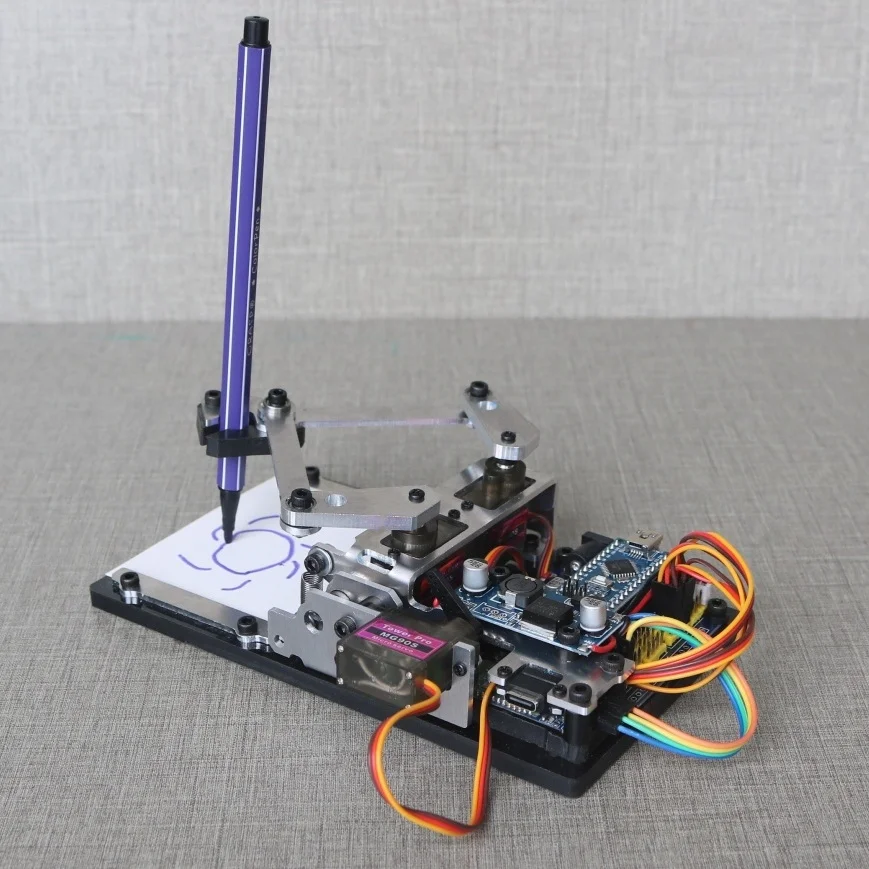 Bluetooth artboard manipulator, maker DIY student programming learning kit, drawing machine, drawing machine