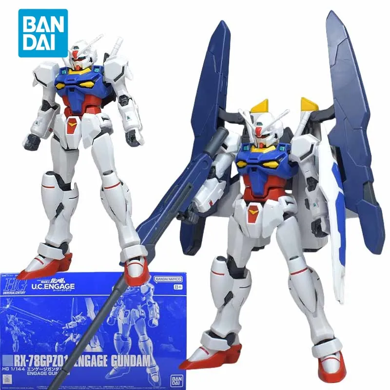 In Stock Bandai HGUC Gundam GUNDAM U.C.ENGAGE GUNDAM Engage Action Collectible Model Decorations Doll Toys For boys