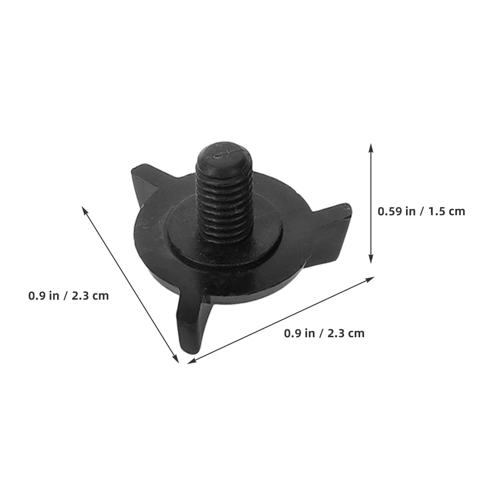 Tornillo de fijación de visera de plástico para motocicleta, 15 Uds., para Hardware de repuesto de equipo de seguridad de Rally Dirtbike