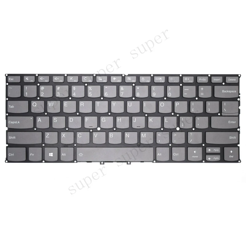 

S+ New SN20T82249 PP4VB-US Backlit Keyboard For Lenovo Yoga C940-14IIL 81Q9 Gray