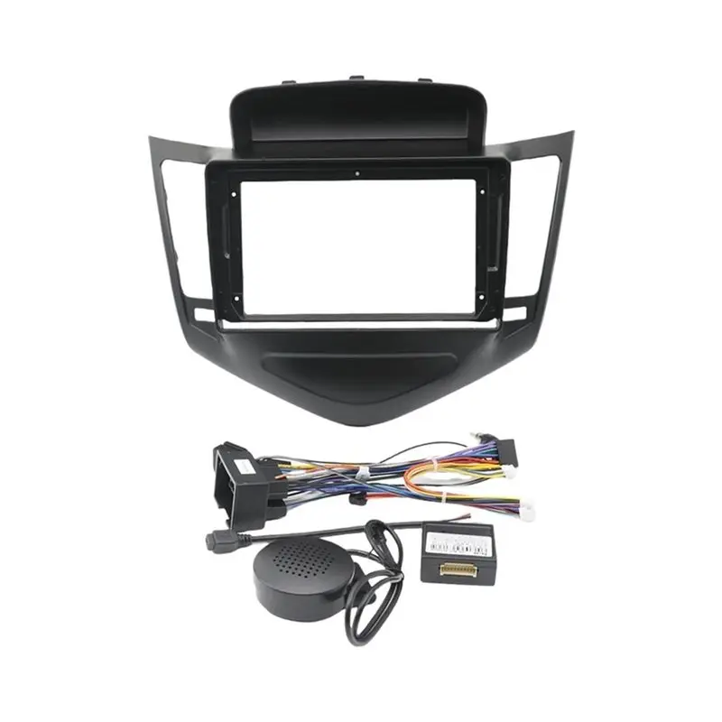 【Price Drop !!】 For Cruze 2009-2012 Car Frame Fascia Adapter 9 Inch Canbus Box Radio Dash Fitting Panel Kit Accessorie