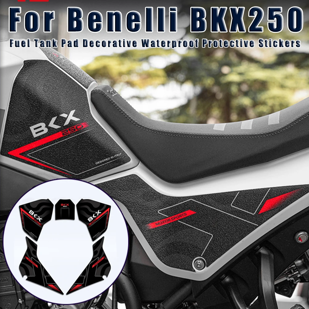 

Motorcycle Dedicated Anti-scratch Fuel Tank Pad Decorative Waterproof Protective Stickers For Benelli BKX250 BKX 250