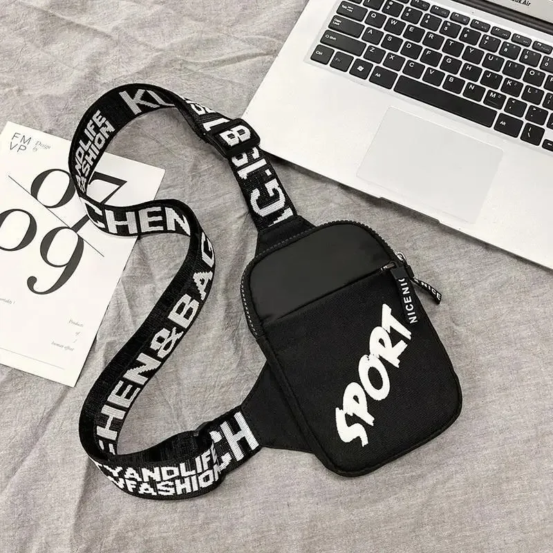 

Men's Shoulder INS Trend Waterproof Small Bag Messenger Square Crossbody Bags For Men Sacoche Homme