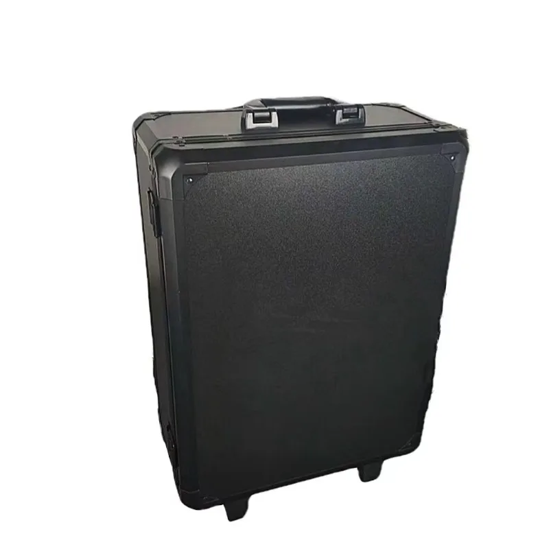 Professional Custom Aluminum Alloy Shockproof Portable Toolbox Door and Window Sample Corner Display Aluminum Box