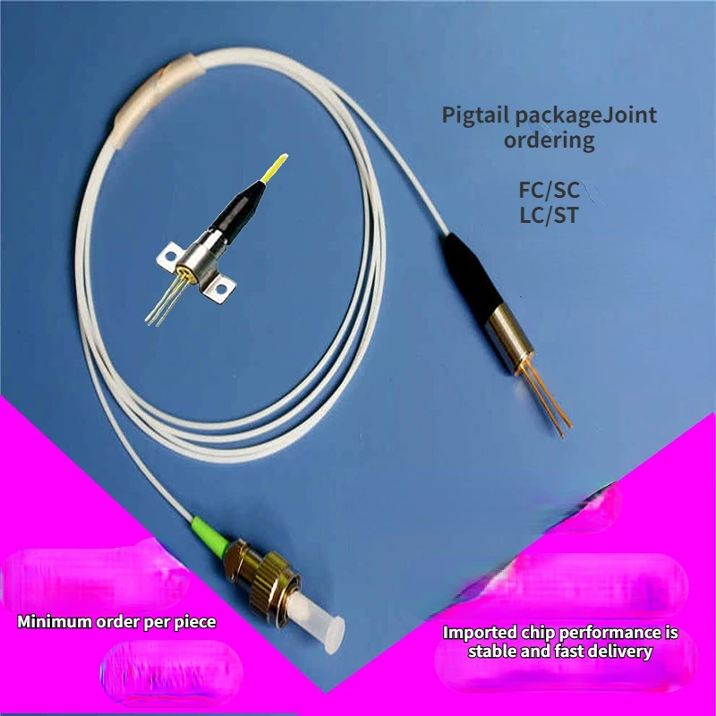 650nm เลเซอร์ไดโอดเลเซอร์อินฟราเรดเครื่องส่งสัญญาณไฟเบอร์ออปติกหัวเครื่องกำเนิดไฟฟ้า Photoelectric หลอดเลเซอร์ Plug-In โมดูล