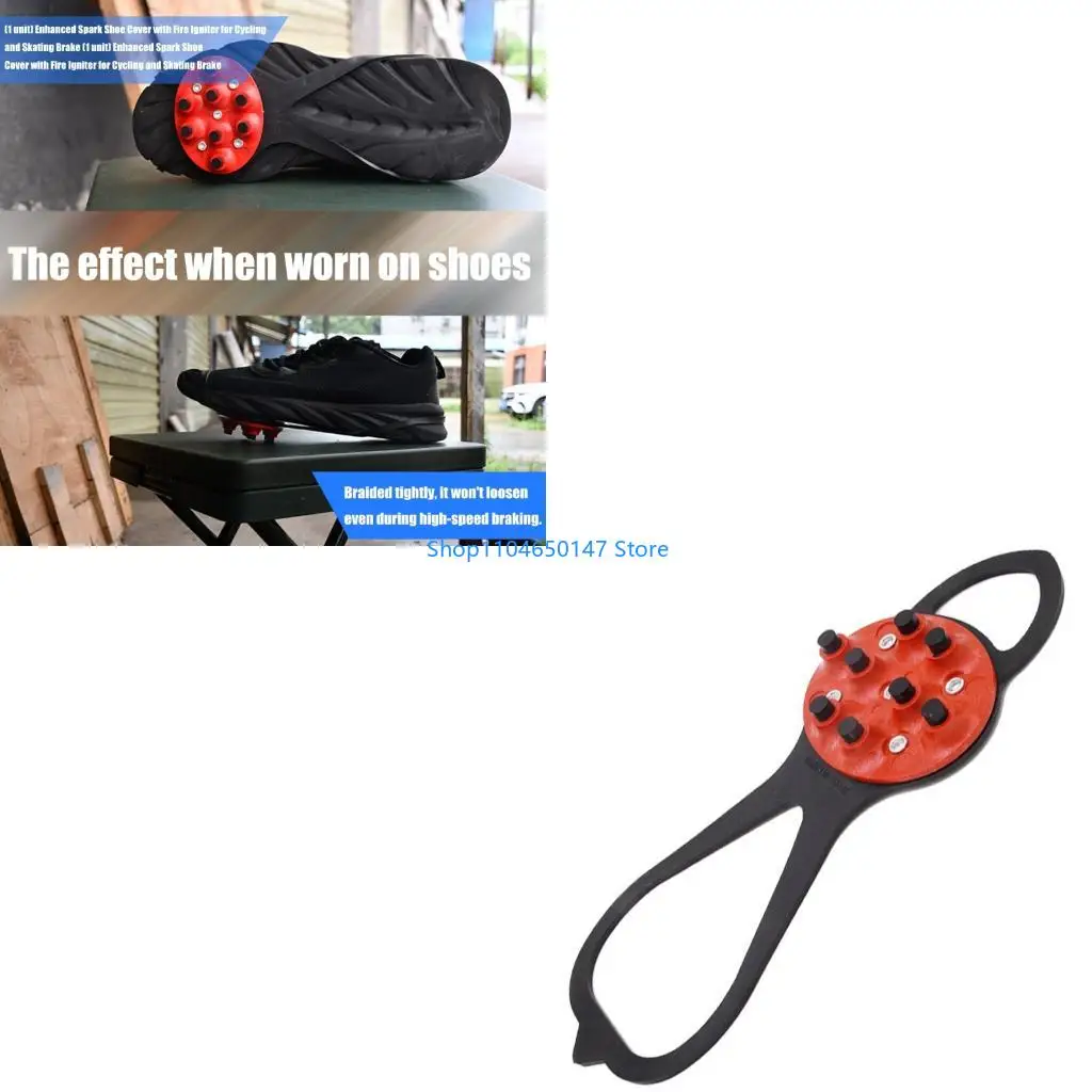 

Outdoor Cycling Soles Motorcycle Shoe Soles Brake Pad Cycling Bike Motorcycle Soles Flame Device Shoe Accessories