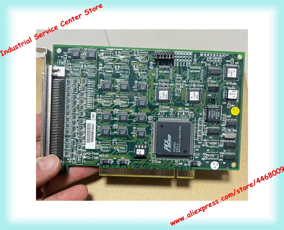 PCI-7348 Working Good Card 90% New Data Acquisition Card