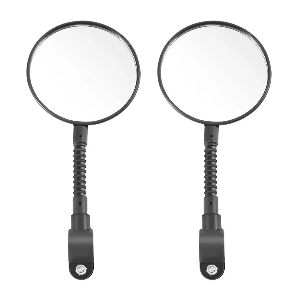 AliExpress NONE 1 Pair Mirror 360 Degree Adjustable Rotatable Handlebar Mirror Wide Bycicle Accessories Cycling Rear View Mirror Accesorios