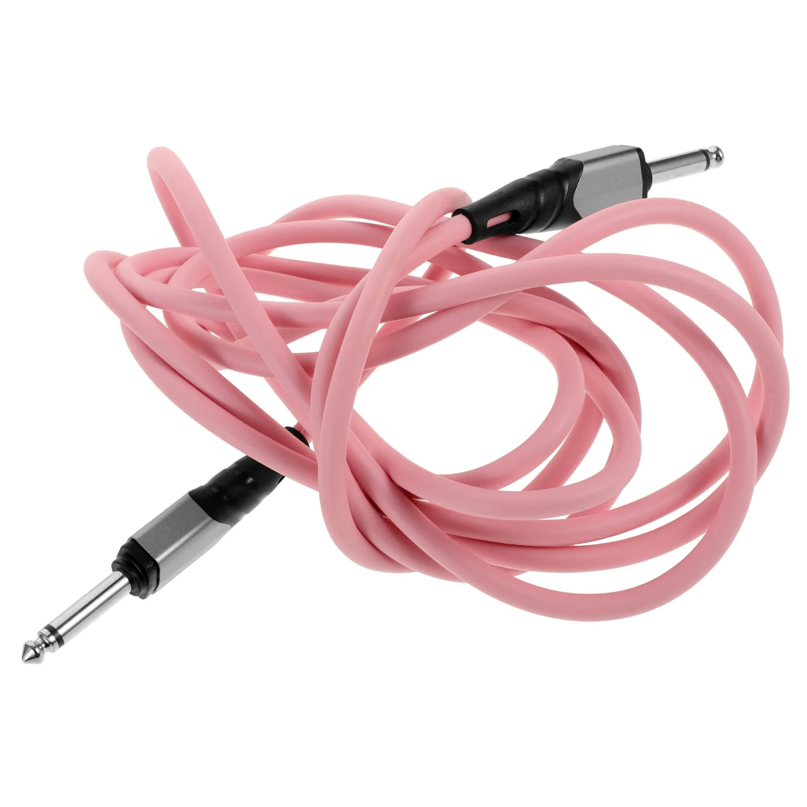 

3m Guitar Patch Cable Noise Reduction Electric Guitar Bass Instrument Clear Sound for Performance Recording 6.5mm Jack