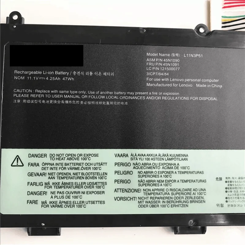 T430U Original battery Applicable to Lenovo ThinkPad L11N3P51 L11S3P51 45N1090 45N1089 Brand New
