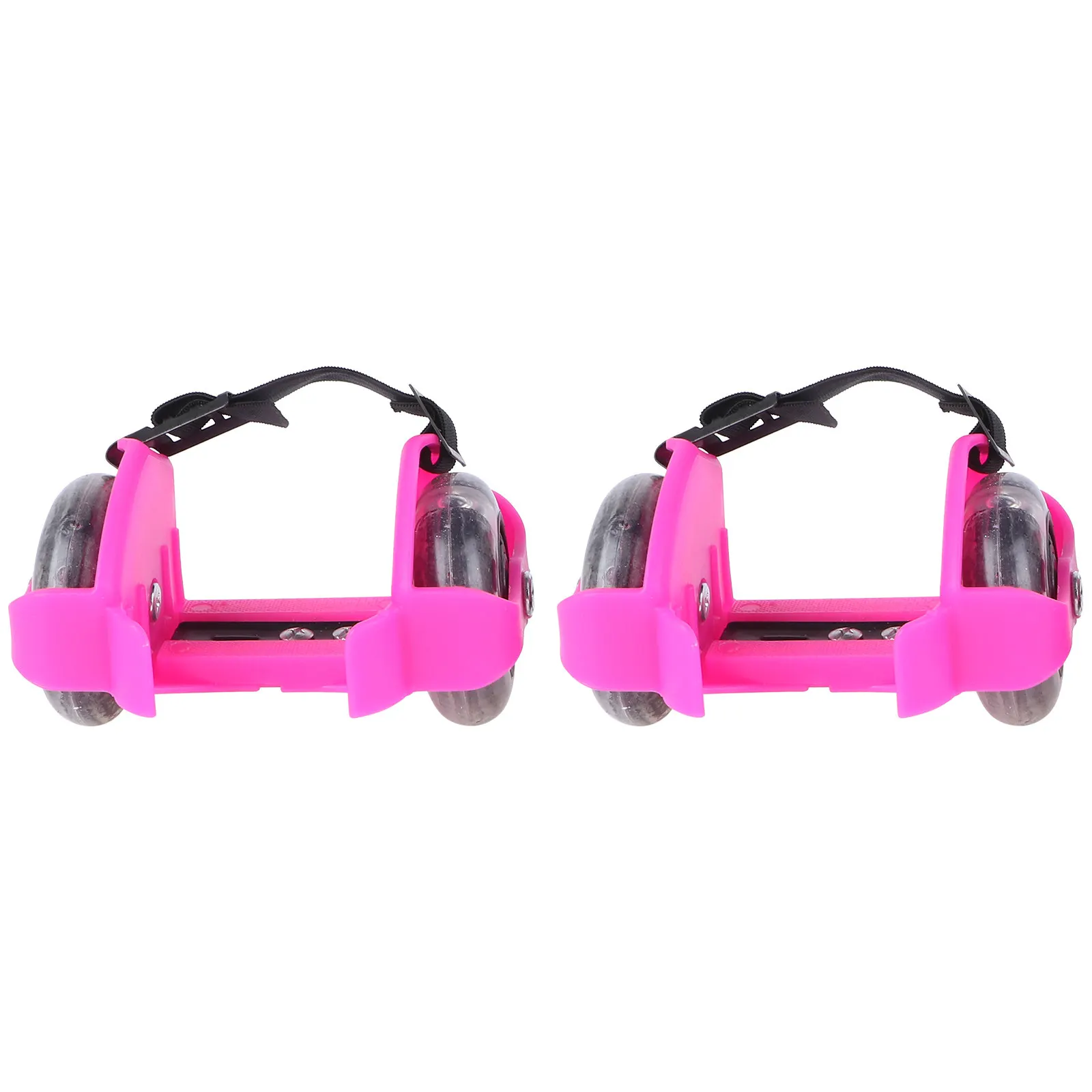

1Pair Roller Skates Adjustable Light Up Wheels High Quality Anti-Compression Wear Resistant Outdoor Skates