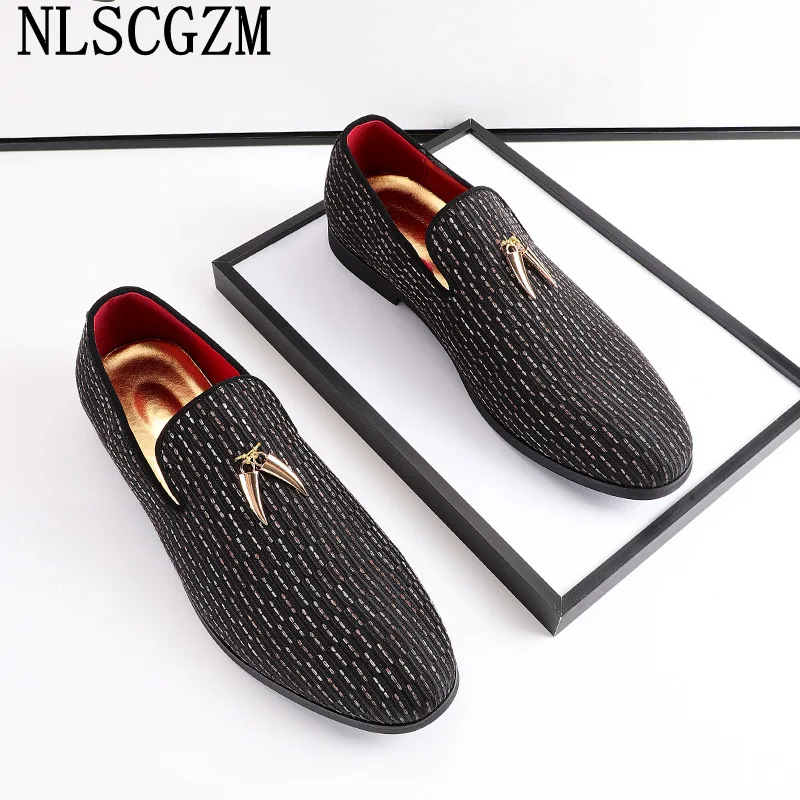 Dress Shoes for Men Loafers for Men Office Shoes Slip on Shoes Men DERBI Italiano Business Suit Office 2024 Casuales Coiffeur