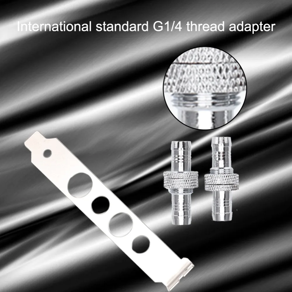 9mm/11mm Hose Connectors Compact Size Durable Performance Computer Water Cooling Easy Installation Water Cooling Connector