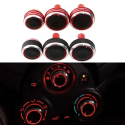 Car AC Heater Climate Control Knob Panel Switch Knobs Air-con Buttons for Nissan New Sunny March Latio Almera Versa N17 K13 E12