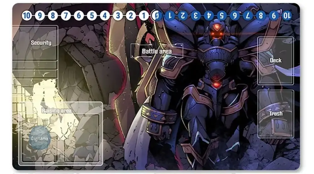 

Настольная игра Digimon Playmat, размер 60X35 см, игровые коврики, совместимые с DTCG - 2844152