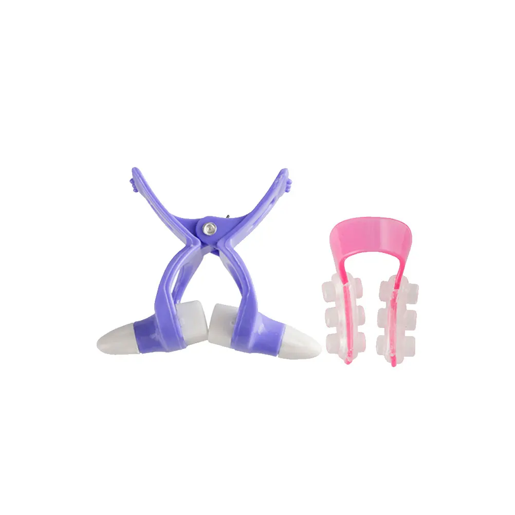

2pcs Nose Lift Corrector Durable Silicone Pad Clip Shaper Straightener Tools Beauty Aids for Women Nose Face Instruments