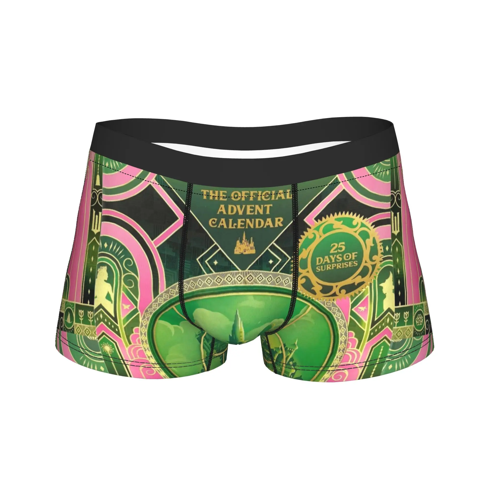 

Men W-Wickeds For Good Underwear Musical Movie Humor Boxer Briefs Shorts Panties Male Breathable Underpants S-XXL